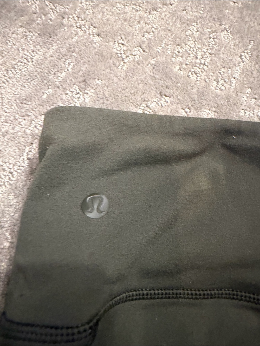 lululemon athletica Black Leggings with Subtle Logo